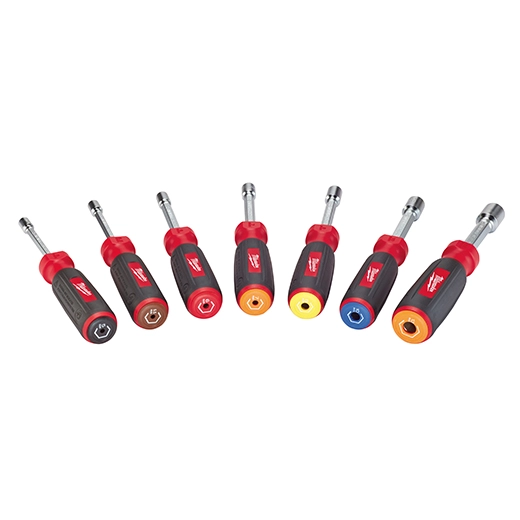 Juego de llaves magnéticas para tuercas métricas Hollowcore™ de 7 piezas